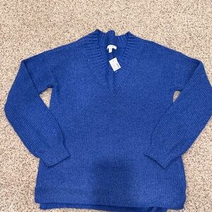Maurices Blue V-Neck Sweater